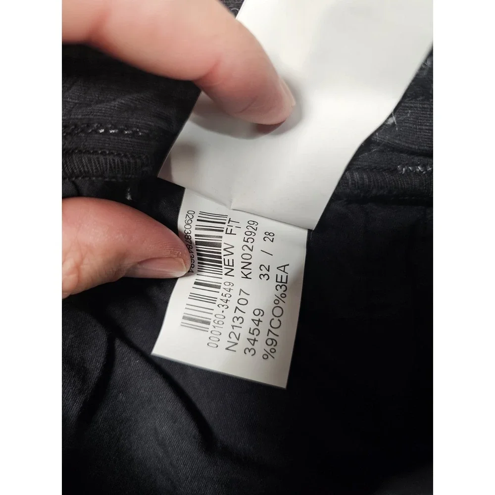 Mavi New Fit‎ Athletic Denim Cargo Joggers Mens 32x28 Black Utility Pants